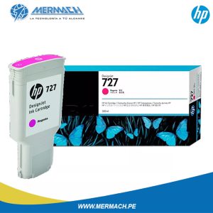 TINTA HP 727 F9J77A MAGENTA 300ML DESIGNJET T1500/T920/T2500