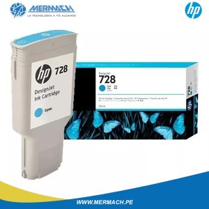 TINTA HP 728 F9K17A CYAN 300ML DESIGNJET T730/T830MFP