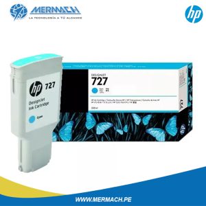 TINTA HP 727 F9J76A CYAN 300ML DESIGNJET T1500/T920/T2500
