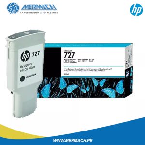TINTA HP 727 F9J79A PHOTO BLACK 300ML DESIGNJET T1500/T920/T2500