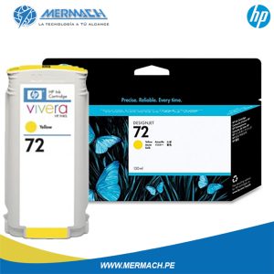 TINTA HP 72 C9373A YELLOW 130ML DESIGNJET T610/T1100/T1200