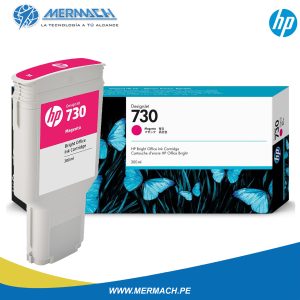TINTA HP 730 P2V69A MAGENTA 300ML DESIGNJET T1600/T1700/T2600MFP