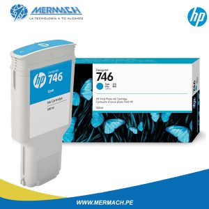 TINTA HP 746 P2V80A CYAN 300ML DESIGNJET Z6 / Z9