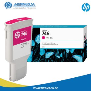 TINTA HP 746 P2V78A MAGENTA 300ML DESIGNJET Z6 / Z9