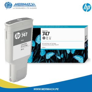 TINTA HP 747 P2V86A GRAY 300ML DESIGNJET Z9