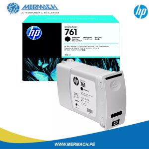 TINTA HP 761 CM991A MATTE BLACK 400ML DESIGNJET T7100/T7200