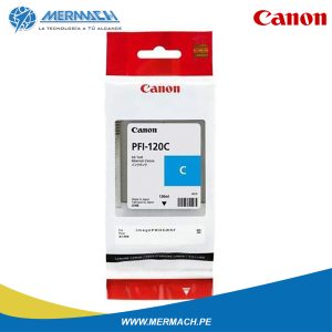 TANQUE DE TINTA CANON PFI-120C CYAN 130ML TM200/TM300