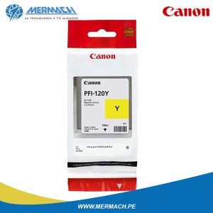 TANQUE DE TINTA CANON PFI-120Y YELLOW 130ML TM200/TM300
