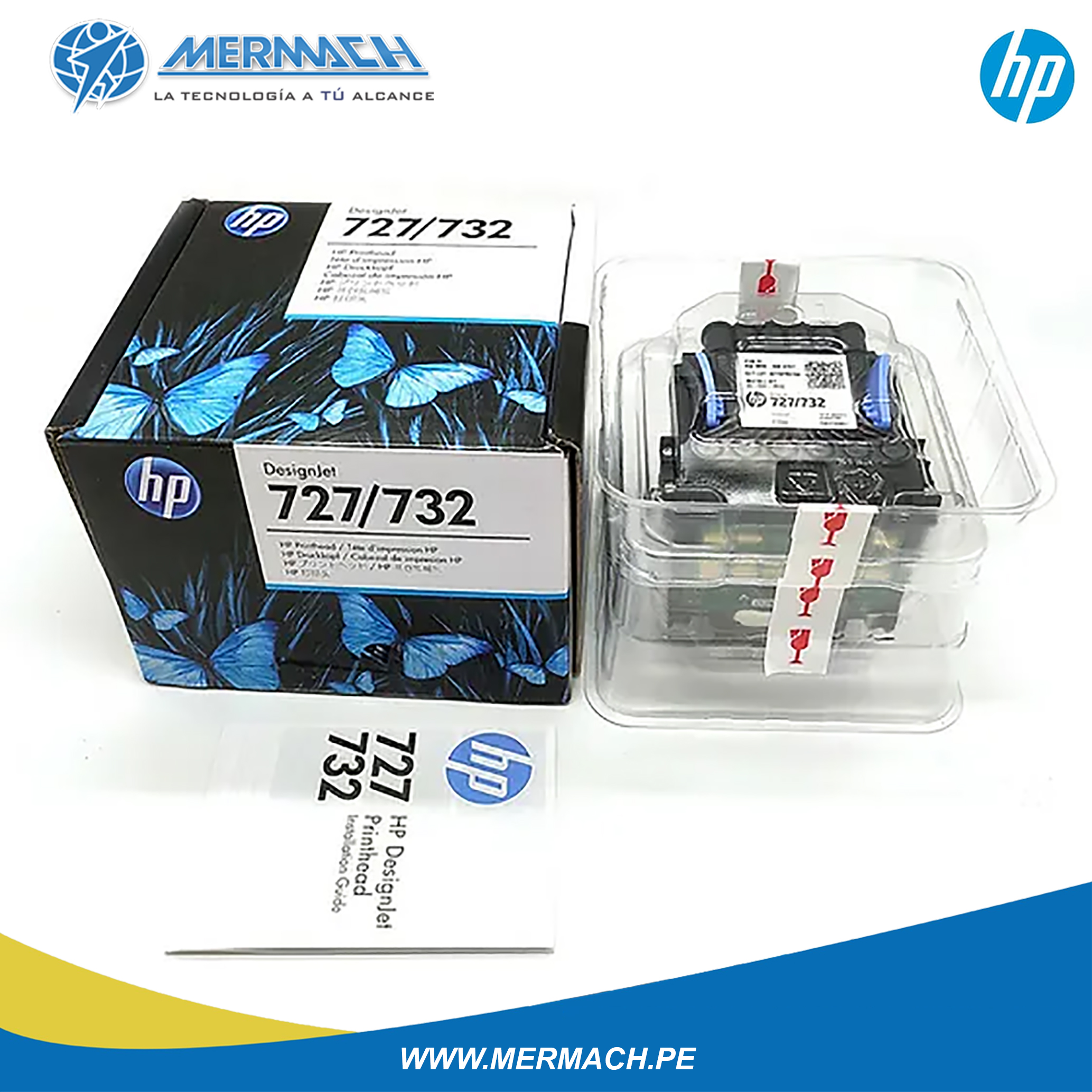 CABEZAL DE IMPRESION HP 727/732 B3P06A DESIGNJET/XL T920/T1500/T2500/T3500/3600MFP