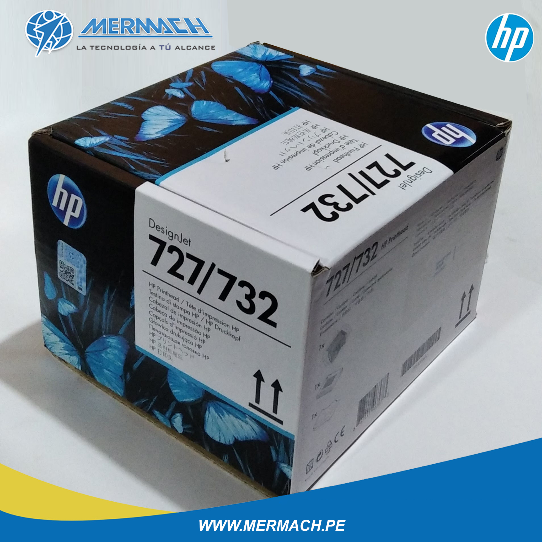 CABEZAL DE IMPRESION HP 727/732 B3P06A DESIGNJET/XL T920/T1500/T2500/T3500/3600MFP - Imagen 2