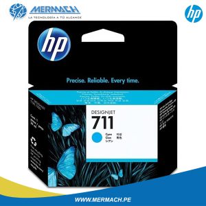 TINTA HP 711 CZ130A CYAN 29ML DESIGNJET T120/T125/T130/T520