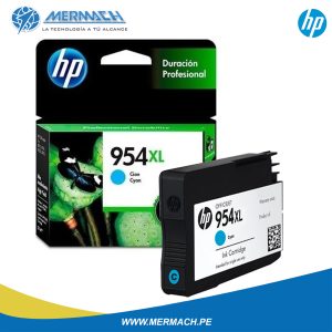 TINTA HP 954XL L0S62AL CYAN 1,600 PGS OFFICEJET PRO 7740/8210/8710/8720/8730