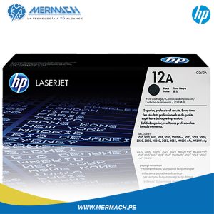 TONER HP 12A Q2612A BLACK LASERJET 1020/1022NW/M1319/3055/M1005 2K