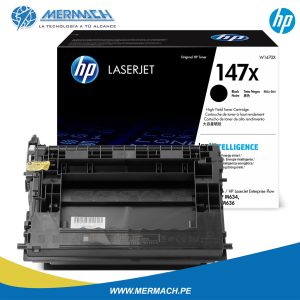 TONER HP 147X W1470X BLACK LASERJET ENTERPRISE M610 / M611 25.2K