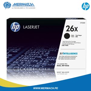 TONER HP 26X CF226X BLACK LASERJET M402/M426 9K