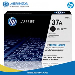 TONER HP 37A CF237A BLACK LASERJET ENTERPRISE M631DN/M631H/M631Z/M632H 11K