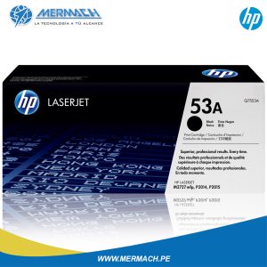 TONER HP 53A Q7553A BLACK LASERJET PRO P2015 / M2727 3K