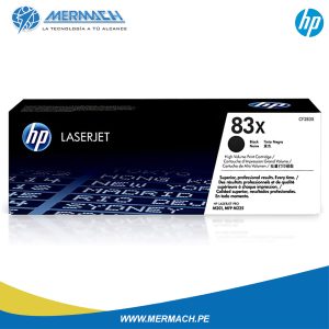 TONER HP 83X CF283X BLACK LASERJET PRO SERIE 125/127  2,2K