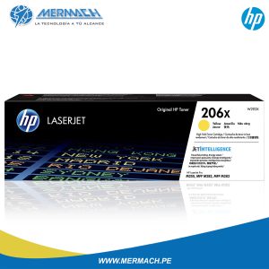 TONER HP 206X W2112X YELLOW LASERJET PRO M282NW 2,450PAG