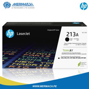 TONER HP 213A W2130A NEGRO LASER JET ENTERPRISE 5700/5800  3,500PAG