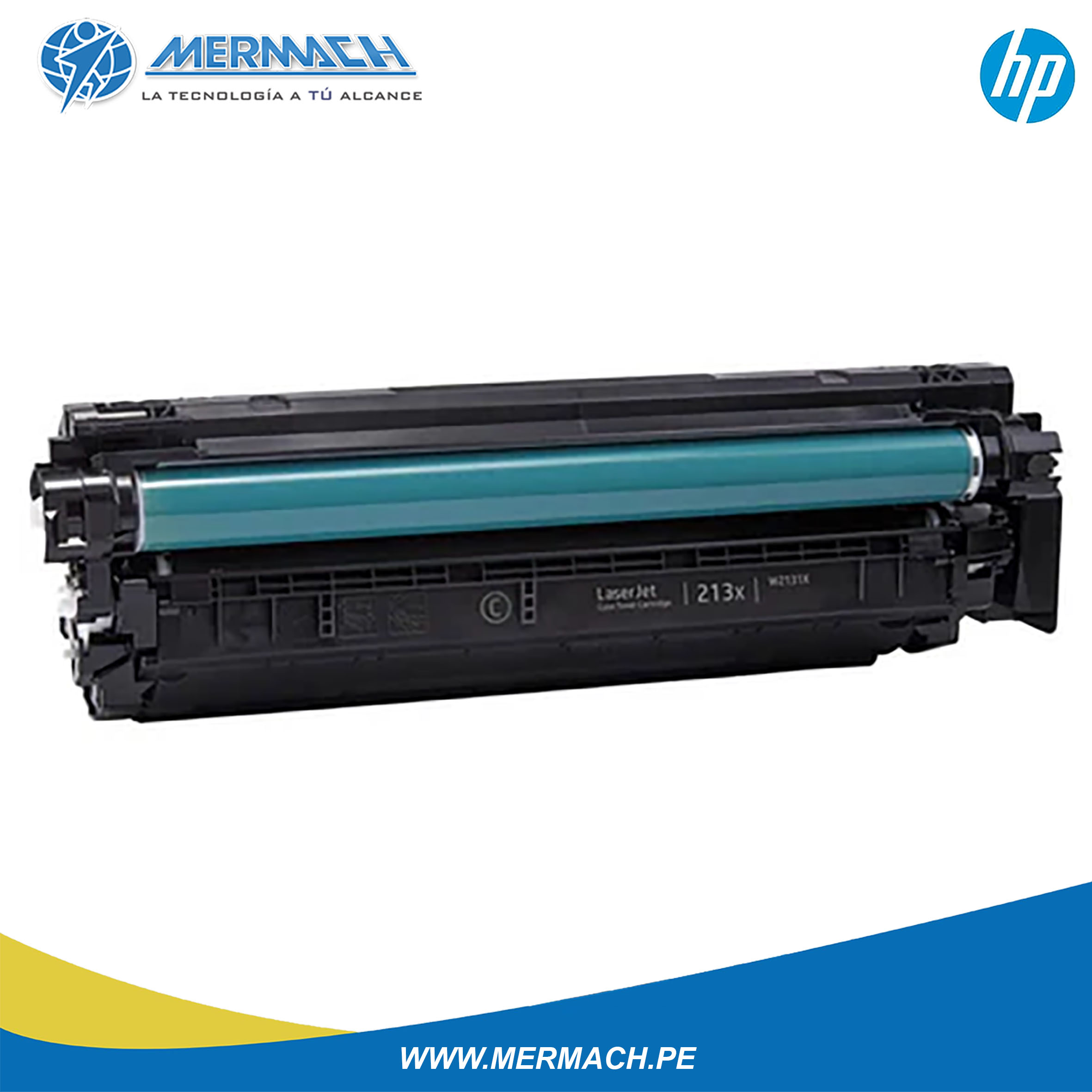 TONER HP 213X W2131X CYAN LASER JET ENTERPRISE 5700/5800 6,000PAG - Imagen 3