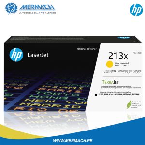 TONER HP 213X W2132X YELLOW LASER JET ENTERPRISE 5700/5800  6,000PAG