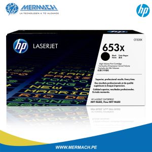 TONER HP 653X CF320X NEGRO LASERJET MFP M680 21K