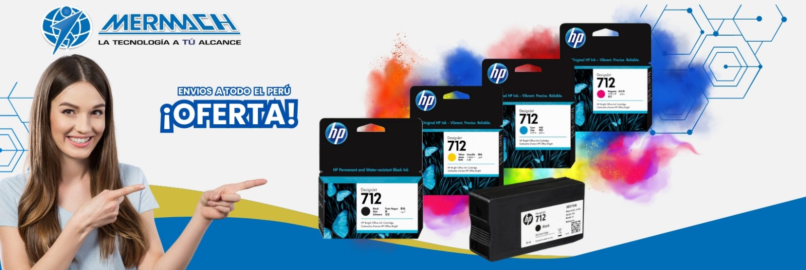 TINTAS HP 712