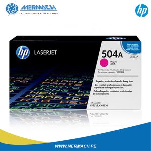 TONER HP 504A CE253A MAGENTA COLOR LASERJET CM3530 / CP3525N 7K