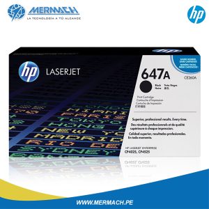 TONER HP 647A CE260A NEGRO COLOR LASERJET CP4025/CP4525 8.5K