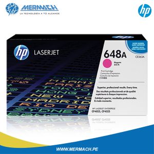 TONER HP 648A CE263A MAGENTA COLOR LASERJET CP4025/CP4525 11K