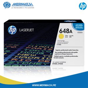 TONER HP 648A CE262A YELLOW COLOR LASERJET CP4025/CP4525 11K