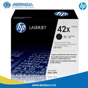 TONER HP 42X Q5942X BLACK LASER JET 4250/4350  20K