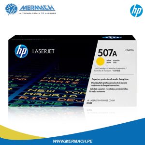 TONER HP 507A CE402A YELLOW COLOR LASERJET M551N / M551Dn / M570 6K