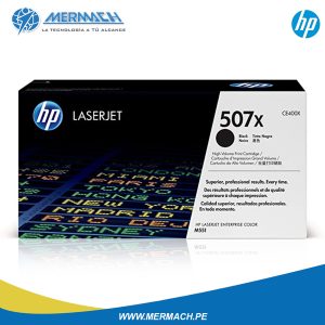 TONER HP 507X CE400X NEGRO COLOR LASERJET M551N / M551Dn / M570 11K