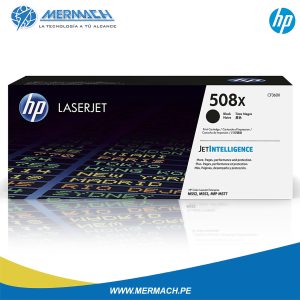TONER HP 508X CF360X NEGRO COLOR LASERJET M552/M553 12.5K