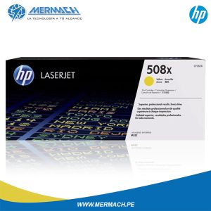 TONER HP 508X CF362X YELLOW COLOR LASERJET M552/M553 9.5K