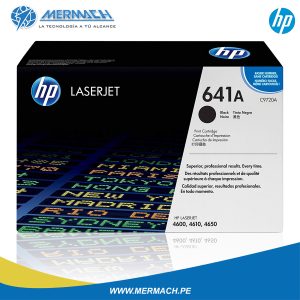 TONER HP 641A C9720A BLACK HP COLOR LASERJET 4600 9K