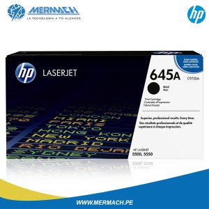 TONER HP 645A C9730A BLACK COLOR LASERJET 5500/5550 13K