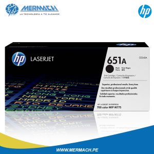 TONER HP 651A CE340A NEGRO LASERJET MFP M775 13.5K
