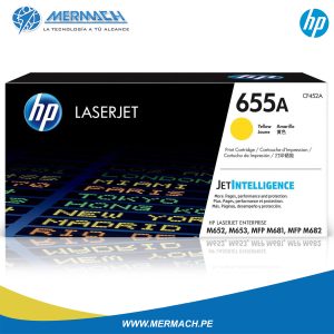 TONER HP 655A CF452A YELLOW COLOR LASERJET ENTERPRISE M652/M681 10.5K