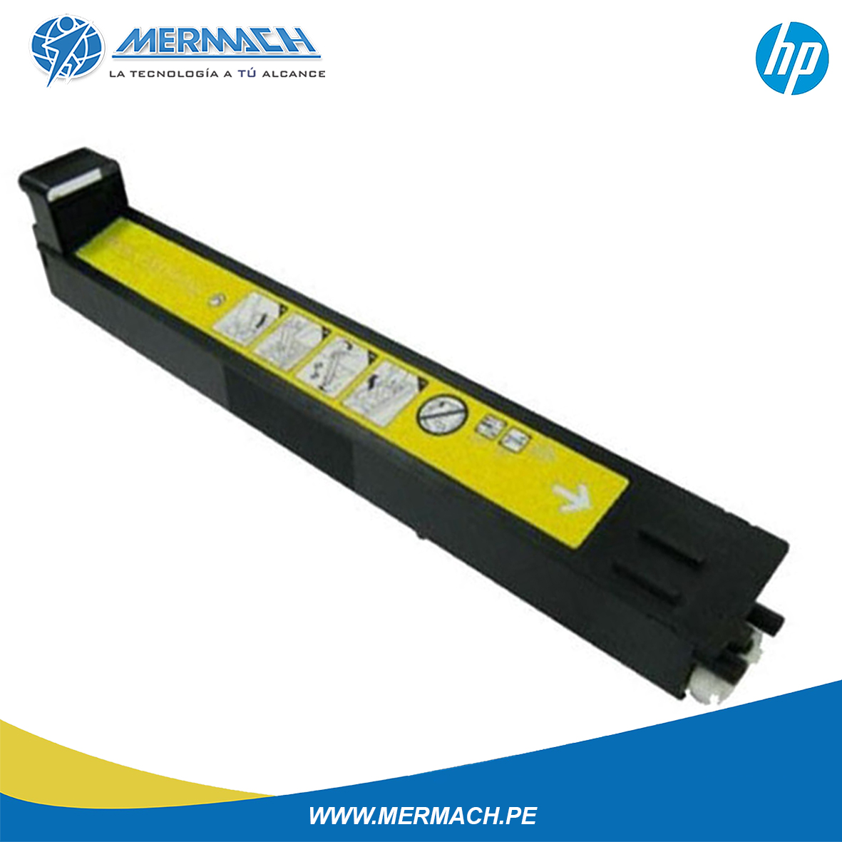 TONER HP 824A CB382A YELLOW LASERJET COLOR CP6015/CM6030/CM6040 21K - Imagen 2