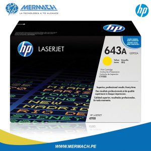 TONER HP 643A Q5952A YELLOW HP COLOR LASERJET 4700 10K