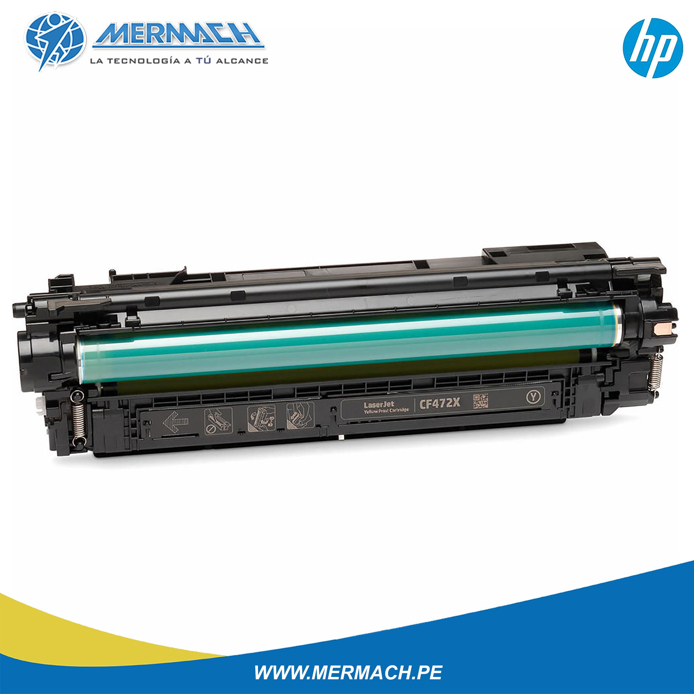 TONER HP 657X CF472X YELLOW COLOR LASERJET ENTERPRISE M681/M682 23K - Imagen 3